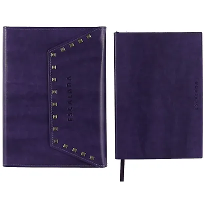 Ежедневник Escalada «Сариф», фиолетовый, недатированный, 96 листов, А5 - фото 6