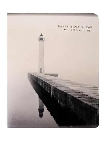 Тетрадь 48 листов, клетка, "Маяки", в ассортименте - фото 1