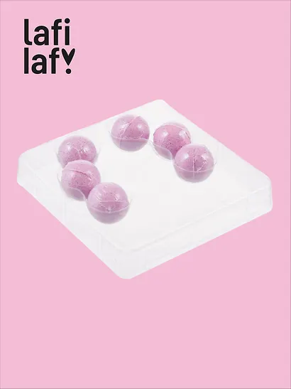 Набор мини-бомбочек для ванны Ожерелье (лаванда и розмарин) (6шт) (60г) (12-source-bath_1) (Lafilaf) - фото 2