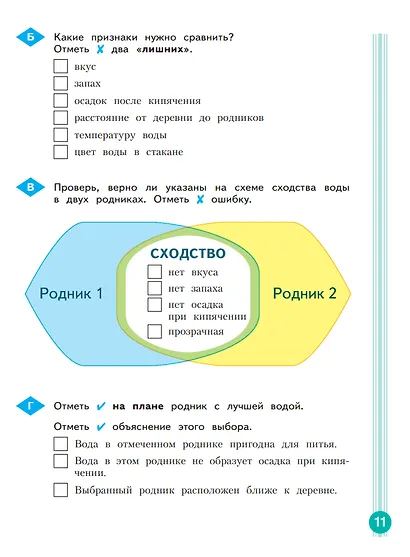 Учимся учиться и действовать. 3 класс. Рабочая тетрадь. В двух вариантах. Вариант 1 - фото 2