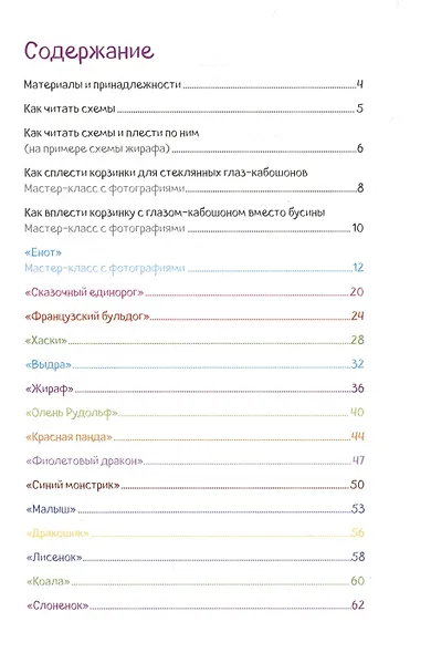 Амигуруми из бисера. 15 объемных фигурок со схемами - фото 3