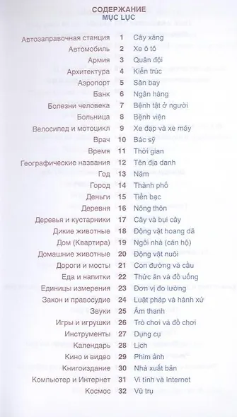 Вьетнамский язык.Тематический словарь.Компактное издание - фото 3