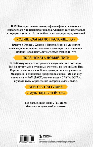 Быть здесь и сейчас. Культовая книга, открывшая миру мудрость Индии и медитацию (Большой формат) - фото 2