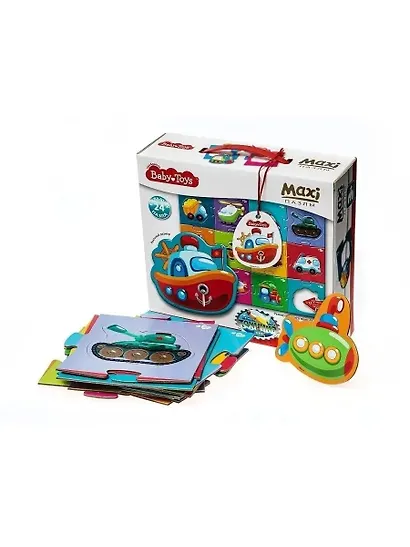 Пазл MAXI BABY TOYS Техника 24эл.поле 61*47см - фото 6