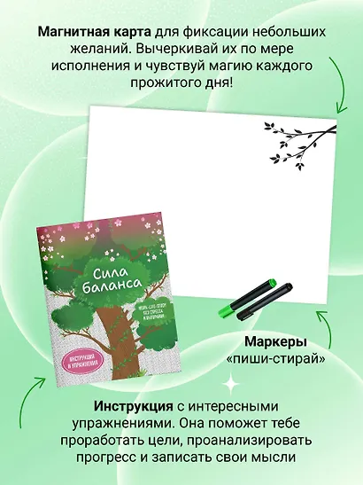 Сила баланса: work-life-study без стресса и выгорания (карта желаний в тубусе) - фото 5