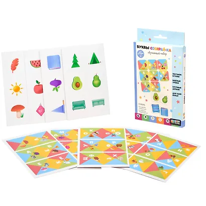 Baby Games. Набор обучающий 2в1 "Буквы собирай-ка" (07552) - фото 3