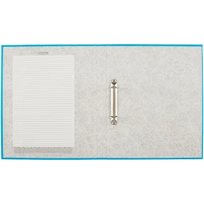 Папка на двух кольцах «Neon», Erich Krause, голубая, А4 - фото 3