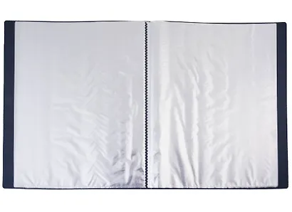 Папка 30ф А4 "STANDARD" пластик 0,6мм, серая - фото 2