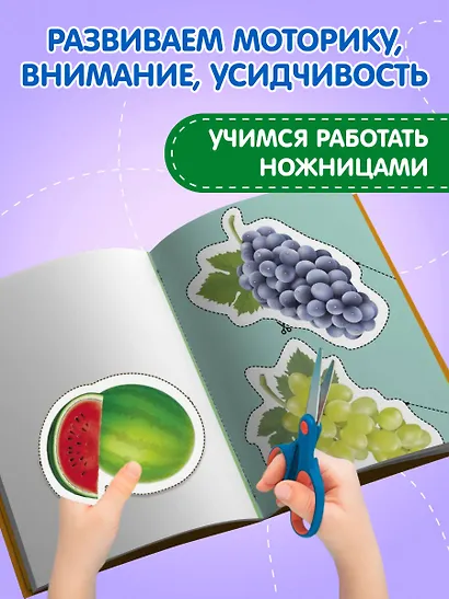 Мои первые вырезалки. Фрукты и овощи - фото 5