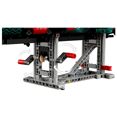 LEGO Technic: Спортивная яхта Emirates Team New Zealand AC75, 962 детали (42174) - фото 12