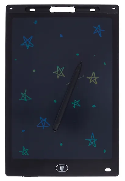 Графический планшет. Черный (12 дюймов, стилус, батарейка CR2025) - фото 2