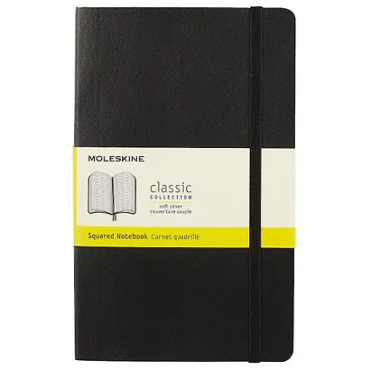 Книга для записей Moleskin Classic Soft Expended Large, чёрная, 200 листов, А5 - фото 1