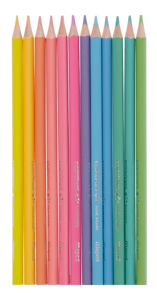 Карандаши цветные Maped, Color'Peps Pastel, 12 цветов - фото 2