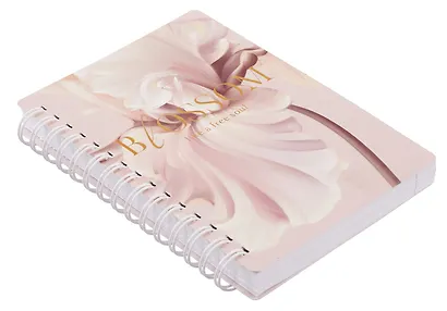 Записная книжка «Blossom. Ирис» А6, 120 листов в клетку, спираль, Be Smart - фото 2
