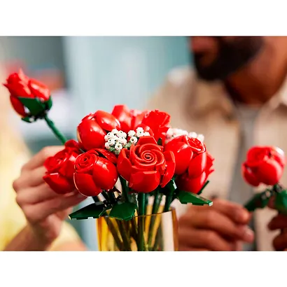 LEGO Icons: Букет роз, 822 детали (10328) - фото 5