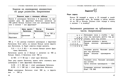 Полный годовой курс математики в таблицах и схемах. 4 класс - фото 7