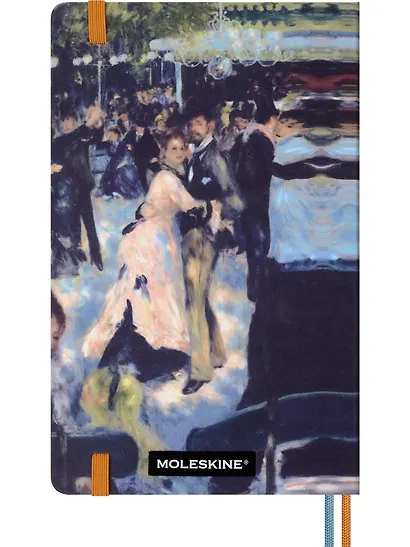 Книга для записей в линейку "LE MUSEE D`ORSAY Large" слоновая кость, А5, 88 листов, Moleskine - фото 2