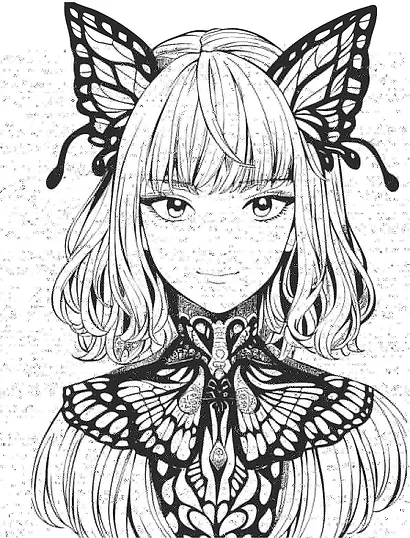Art book. Impressed by Manga heroes. Раскраска - фото 11