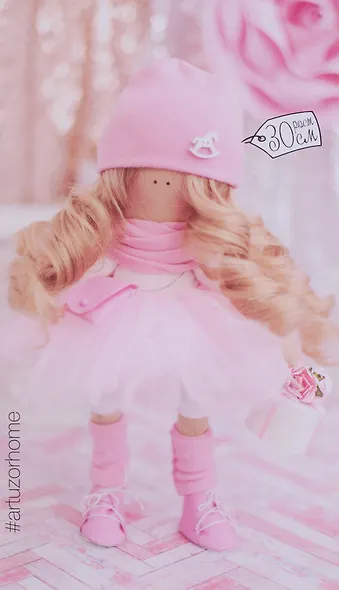 Набор для шитья Интерьерная кукла Энни набор для шитья 18*22*3,6см  2278764 - фото 2