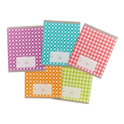 Тетрадь в клетку Unnika, "Разноцветная клетка", 12 листов, в ассортименте - фото 3