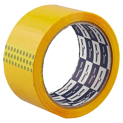 Клейкая лента жёлтая 50 мм х 57 м - фото 2