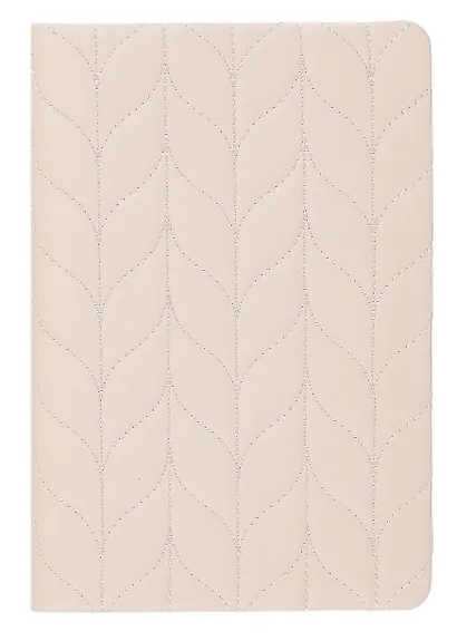 Ежедневник недат. А5 164л "Лайка" розовый,кожзам, тв.переплет, обл.поролон,стеганная строчка, офсет, ляссе, подар.карт.коробка - фото 1