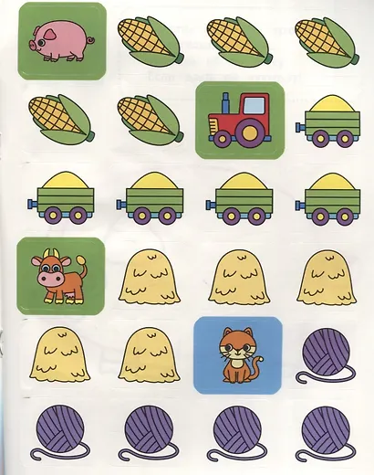 В деревне 1+: книжка-раскраска - фото 3