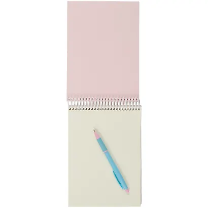 Блокнот А5 160л нелин. "Мечтатели" трехцв.тонир.блок, пласт.спираль, мел.картон, УФ-лак - фото 3