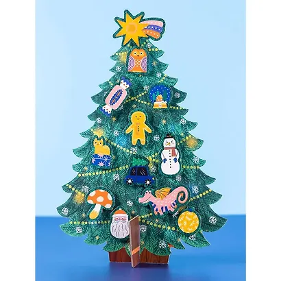 Наряжаем ёлку. Новогодняя игра для малышей - фото 4