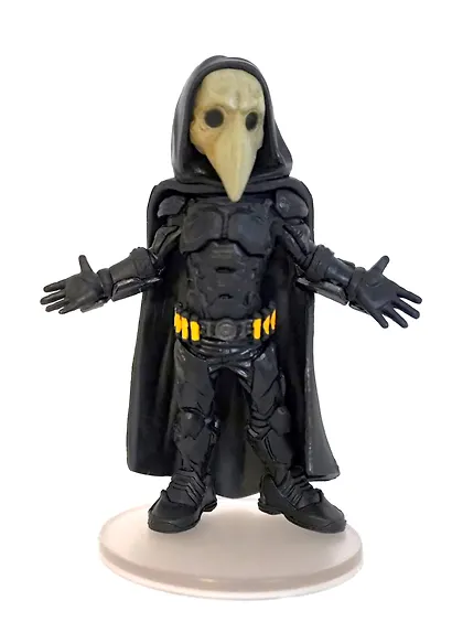 Фигурка коллекционная по мотивам фильма «Майор Гром» Чумной Доктор (пластик) (13х8) (коробка) - фото 3