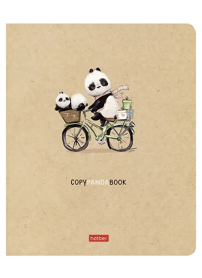 Тетрадь в клетку Hatber, "Панда Book", 48 листов, в ассортименте - фото 4
