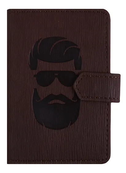 Визитница 24 карточки, "Beard" иск. кожа, In Folio - фото 1