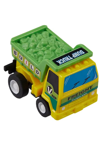 Набор машинок Мультяшные грузовики (6шт) - фото 9