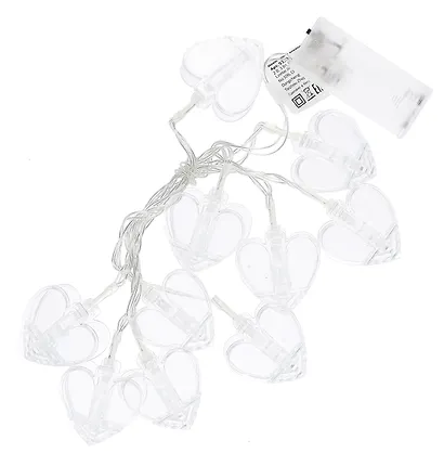 Гирлянда LED Седце (теплый белый) (1,5 м) (93398) - фото 2