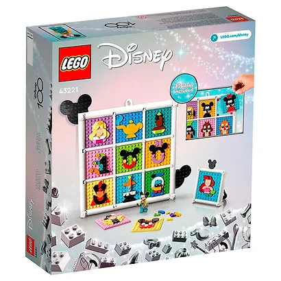 LEGO Disney: 100 лет анимации Диснея, 1022 детали (43221) - фото 5