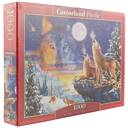 Пазл Castorland 1000 эл. 68*47см. Волки - фото 2