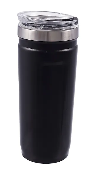 Термостакан Черный (пластик/металл) (710мл) (12-07599-M8) - фото 2