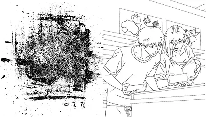 Человек-бензопила. Раскраска для настоящих фанатов - фото 6