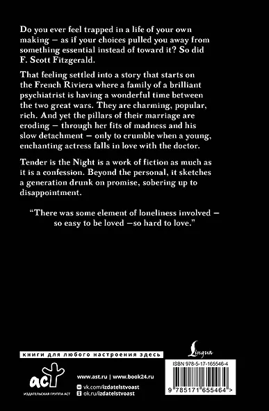 Tender is the Night = Ночь нежна - фото 2