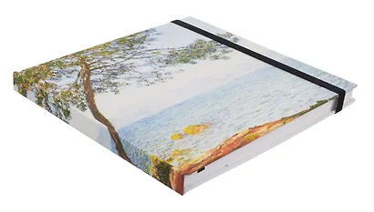 Скетчбук "К.Моне" 230*220, 50 листов, 160г/м2, твердая обложка, в ассортименте - фото 4