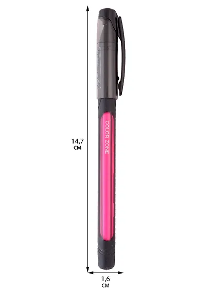 Ручка шариковая Berlingo, Color Zone stick, синяя 0,7 мм, в ассортименте - фото 5