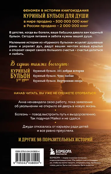 Куриный бульон для души. Выход есть! 101 история о том, как преодолеть любые трудности (лучшая цена) - фото 2
