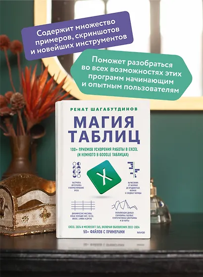 Магия таблиц. 100+ приемов ускорения работы в Excel (и немного в Google Таблицах) - фото 5