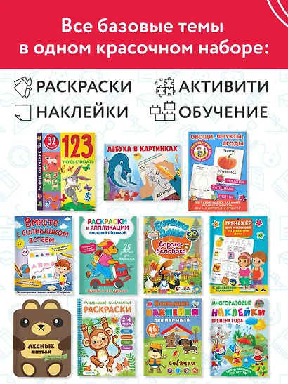 Годовой курс занятий 2+. Набор из 11 книг - фото 4