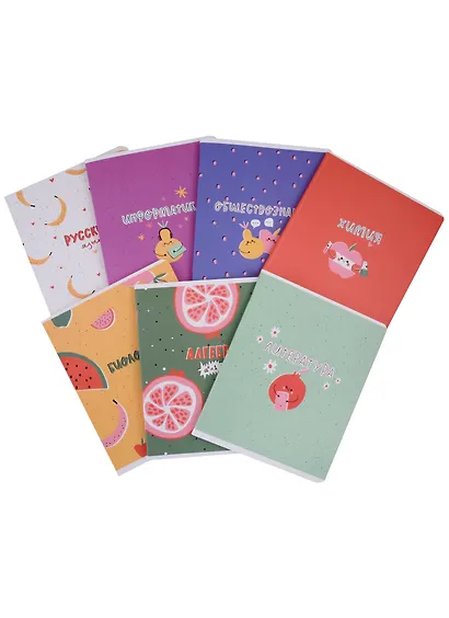 Тетради предметные Be Smart, Juicy, 48 листов, 12 штук - фото 4