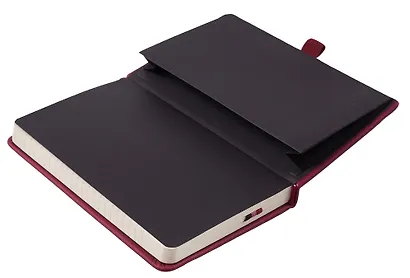 Записная книжка А7 100л лин. "Classic" бордовая, 7БЦ, Schiller - фото 4