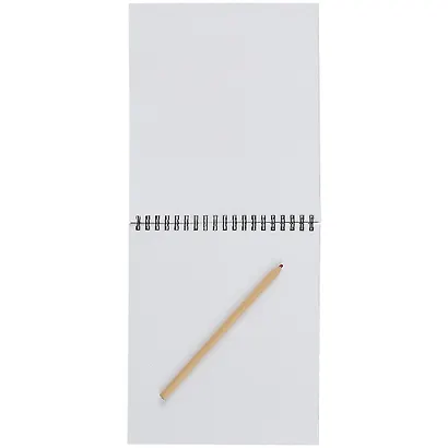 Скетчбук 168*195 30л "Волшебная ночь" белый офсет, 120г/м2, спираль, холодная фольга - фото 2