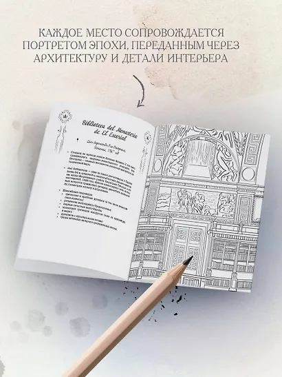 Самые атмосферные библиотеки мира. Раскраски для интровертов - фото 6