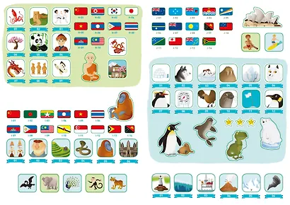 Активити Атлас. Атлас мира. Более 250 наклеек - фото 5