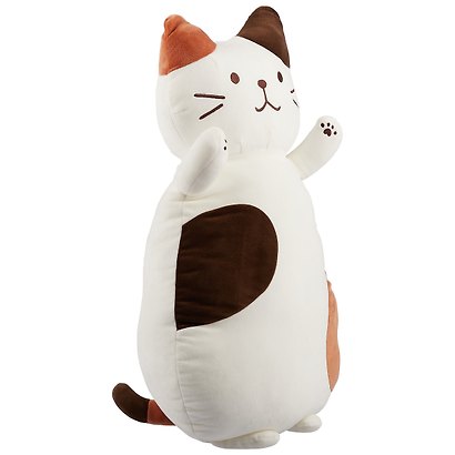 Мягкая игрушка Кот пятнистый на спине (70 см) - фото 2